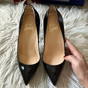 Christian Louboutin Pigalle Plato 120 Patent Calf black